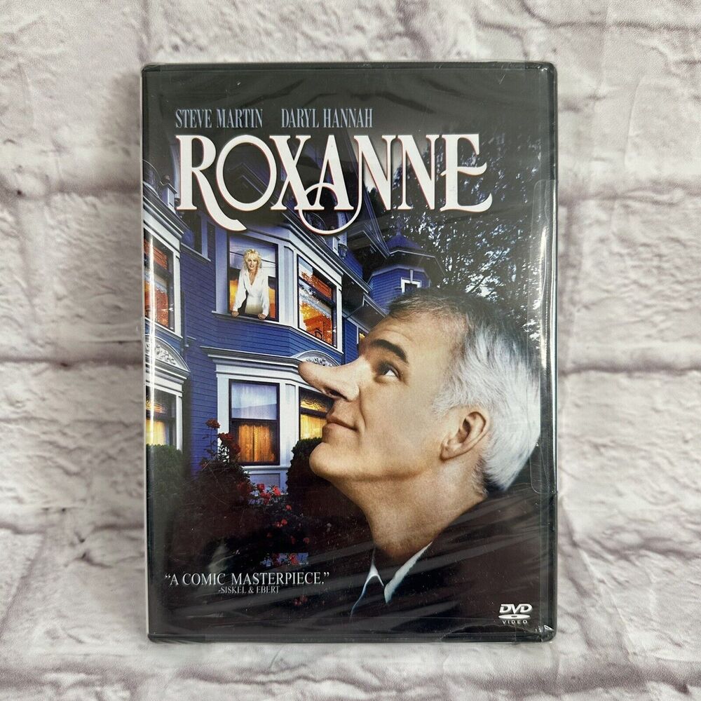 Roxanne DVD Video Movie Steve Martin Daryl Hannah Sony Comedy Brand New Sealed